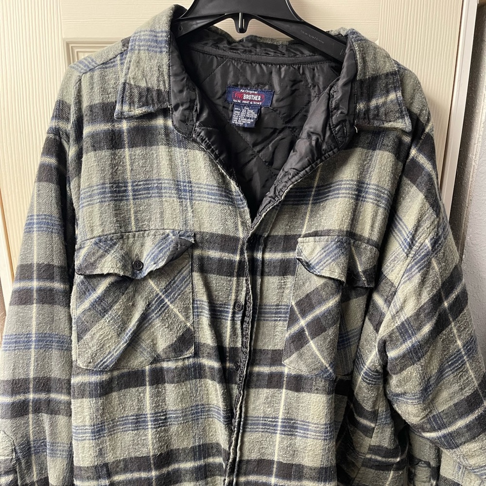 Five Brother Plaid Jacket | 3XL